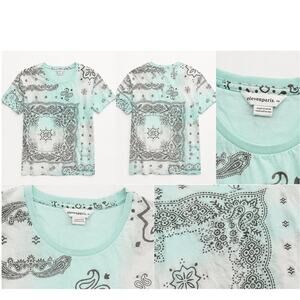 Eleven Paris bandana print T-shirt in size Small.